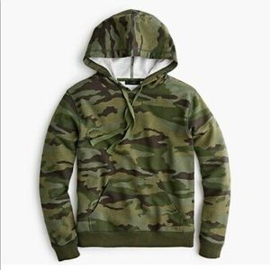 J Crew camo hoodie